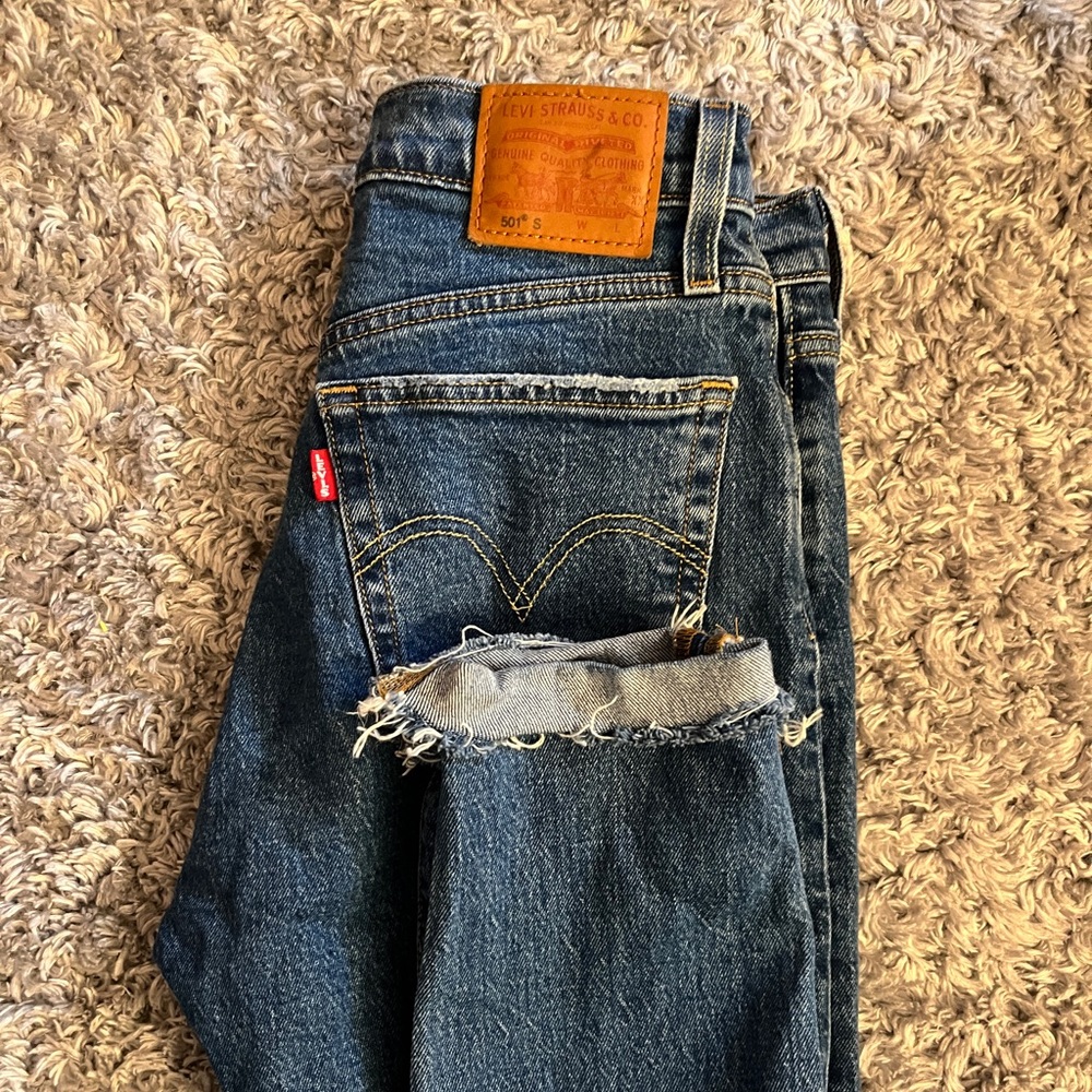 Levi’s 501 S skinny jeans W27 L28